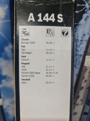 Bộ gạt mưa BOSCH Bỉ A 144S AEROTWIN 26x16 Fiesta 2008