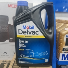 Nhớt BTH Diesel 10W30 MOBIL Singapore DELVAC Mordern (5L)