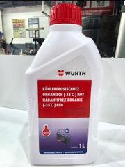 Nước làm mát 1 lít Đỏ - WURTH OAT -35⁰ OAT