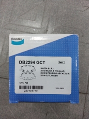 Má phanh sau MAZDA MITSUBISHI (Mazda 6 12-16, Outlander 15+, Outlander Sport 12+) - BENDIX