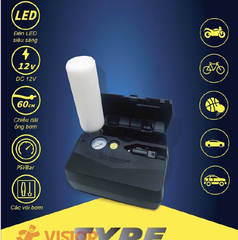 Máy Bơm hơi điện + bình keo vá lốp - MICHELIN 5818