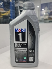 Nhớt TH 5W30 MOBIL 1 Singapore TRIPLE ACTION POWER (1L)