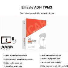 Cảm biến TPMS hiển thị màn hình Androi - ICAR ADi4