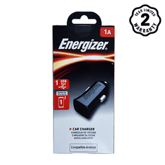 Sạc Ô tô Energizer 1A, 1 USB, màu đen