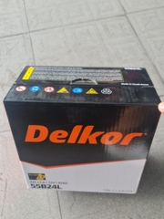 Ăc quy 45Ah 12v DELKOR Korea CCA 325 (cọc nhỏ)