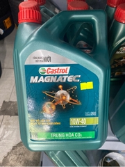 Nhớt bán tổng hợp 10W40 CASTROL MAGNATEC (4L)