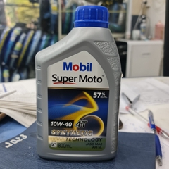 Nhớt xe số 10W40 MOBIL Singapor Super Moto (800ml)