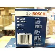 Lọc nhớt TOYOTA - KIA (Veloz Cross, Creta, Zace, Camry 2.4, Corola, Cerato) BOSCH
