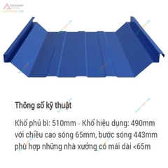 Tôn Lợp SeamLock 490