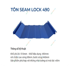 Tôn Lợp SeamLock 490
