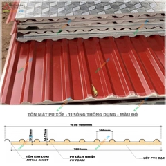Tôn Lợp Dân Dụng 11s