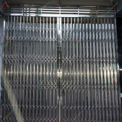 Cửa Xếp Inox Lan Hộp