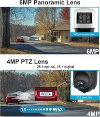Camera PTZ Hikvision Tandem-Vu, IP Camera zoom quang học 25x, với công nghệ DarkFighter & Color-Vu