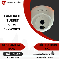 Camera IP Turret 5.0MP SKYWORTH