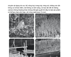 Camera chuyên đêm dành cho ao, trang trại, rừng núi, kho bãi, nơi không ánh sáng, tích hợp tự động quay quét, tự động phóng to khi có người, chụp ảnh báo động, tuần tra quay vô hạn, bản wifi không dây/có dây