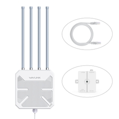 Bộ phát wifi 300-500m WAVLINK WiFi6 AX3000 AERIAL HD6 cao cấp băng tần kép, chống thấm nước IP67, tối đa 1Km