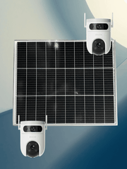 Bộ camera năng lượng mặt trời 4 mắt toàn cảnh IMOU/EZVIZ, độ nét cao, hoạt động liên tục không cần điện hay wifi