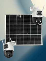 Bộ camera năng lượng mặt trời 4 mắt toàn cảnh IMOU/EZVIZ, độ nét cao, hoạt động liên tục không cần điện hay wifi