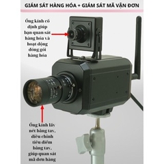 Camera đóng hàng, giám sát mã vận đơn cho cửa hàng, nhà bán hàng quản lý đóng gói sản phẩm, giám sát nhân viên từ xa