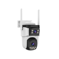 Camera Vstarcam 2 mắt với 2 góc nhìn khác nhau, xem cùng lúc 2 khung hình, kết nối wifi/LAN, thông báo về máy khi phát hiện chuyển động, theo dõi chuyển động