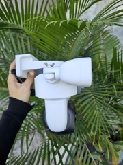 Camera 3 mắt Vstarcam với 3 góc nhìn khác nhau cùng lúc quan sát 3 khung hình trên 1 màn hình, kết nối wifi/LAN, zoom kỹ thuật số, giám sát từ xa
