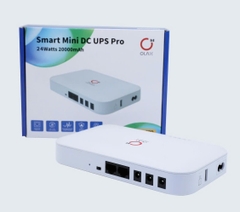 OLAX D8 pro Smart MIni UPS 12V 74WH 20000mah UPS di động cho bộ định tuyến wifi, camera, laptop...