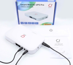OLAX D8 pro Smart MIni UPS 12V 74WH 20000mah UPS di động cho bộ định tuyến wifi, camera, laptop...