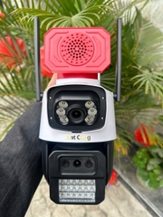 Camera quay đêm gần như ngày chuyên dụng cho biển hồ, sông nước, nhà xưởng, kho bãi thông minh, loa cảnh báo to, cảnh báo theo dõi chuyển động, nhận thông báo về máy