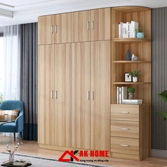 Tủ quần áo gỗ công nghiệp mdf
