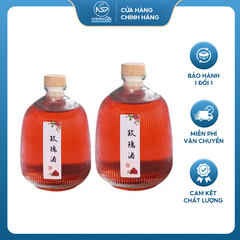Chai Rượu Tròn Sọc Nút Bấc 375ml 500ml, Thủy Tinh Cao Cấp - North Star Packing