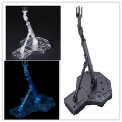 Đế trưng bày giá đỡ mô hình Gundam MG RG Base màu đen Trong suốt xanh