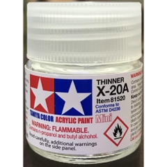 Sơn Acrylic X1-X20A Tamiya Sơn gốc nước 10ml - GDC