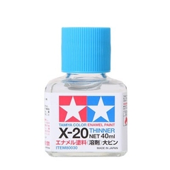 Dung dịch pha sơn gốc dầu thinner Enamel X20 Tamiya 10ml-40ml 80030