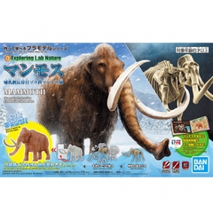 Mô hình lắp ráp Exploring Lab Nature Mammoth Bandai 4573102621795