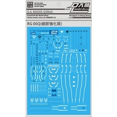 Decal nước RG Gundam
