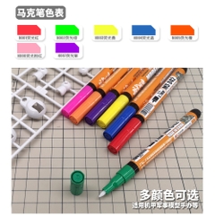 Bút tô Mô hình màu huỳnh quang MS042 (N1-7)