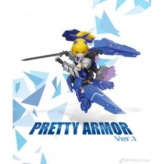 Mô hình lắp ráp Pretty Girl armor ver.1 Blue PA