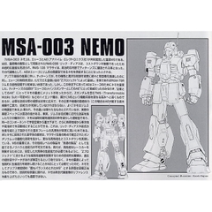 Mô hình lắp ráp  MG 1/100 NEMO Bandai