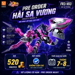 Mô Hình Lắp Ráp FR3-V03 Hải Sa Vương (Sea Shark King) Chính Hãng Yili chuangwan - Robo Trái Cây