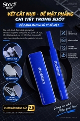 Dũa Thuỷ Tinh Bản Rộng Stedi HG-02 #600–800 – New Glass File