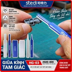 Giũa Thuỷ Tinh Tam Giác Stedi HG-03 #600–800 New Glass File