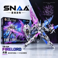 Mô Hình Lắp Ráp SNAA Fire Lord Phantom Flame Soul Bản Mạ Sơn Kim Loại