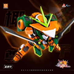 Mô Hình Lắp Ráp Fruit Robo FR-M01 Dừa Song Kiếm - Robo Trái Cây Yilichuangwan Chính Hãng