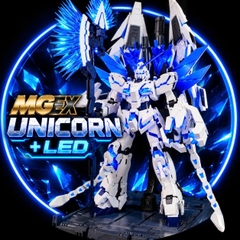 Mô Hình Lắp Ráp 1/100 MGEX 2205 B Unicorn PERFECTIBILITY (kèm LED Base, Decal Nước) Shenshou