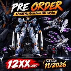 Mô Hình Lắp Ráp Dragon & Tiger Model 1/100 Nu Gundam GK Style – Long Hổ Model