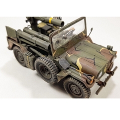 Mô hình lắp ráp xe quân sự Jeep Mỹ 1/35 SCALE U.S. M151A2 w/TOW LAUNCHER 35125 Tamiya - mô hình trưng bày, sa bàn