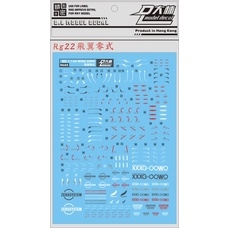 Decal nước RG Gundam