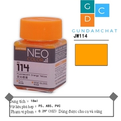 Sơn màu huỳnh quang Lacquer NEO COLOR JUMPWIND JW111-JW118 - Sơn Mô Hình
