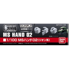 Mô hình lắp ráp Gundam Bộ phụ kiện BUILDERS PARTS HD 1/100 MS HAND 02 (ZEON)