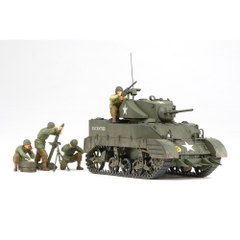 35313 Mô hình xe tăng quân sự 1/35 SCALE U.S. LIGHT TANK M5A1 